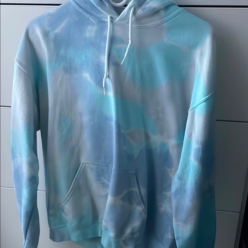 Blue Medium Tie-Dye Women’s Sweater
